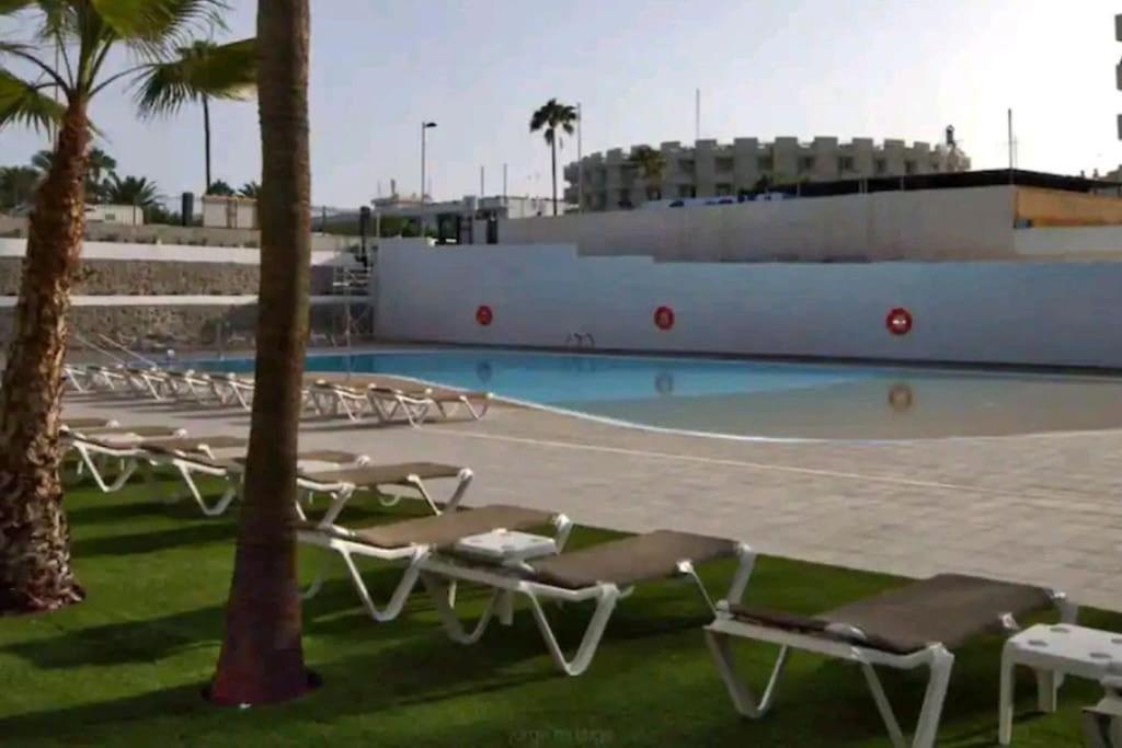 Apartamento Acogedor Octavo Hábitat Maspalomas  Exterior foto